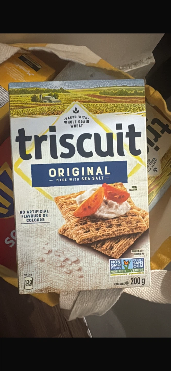Triscuit and Christie Ritz Crackers