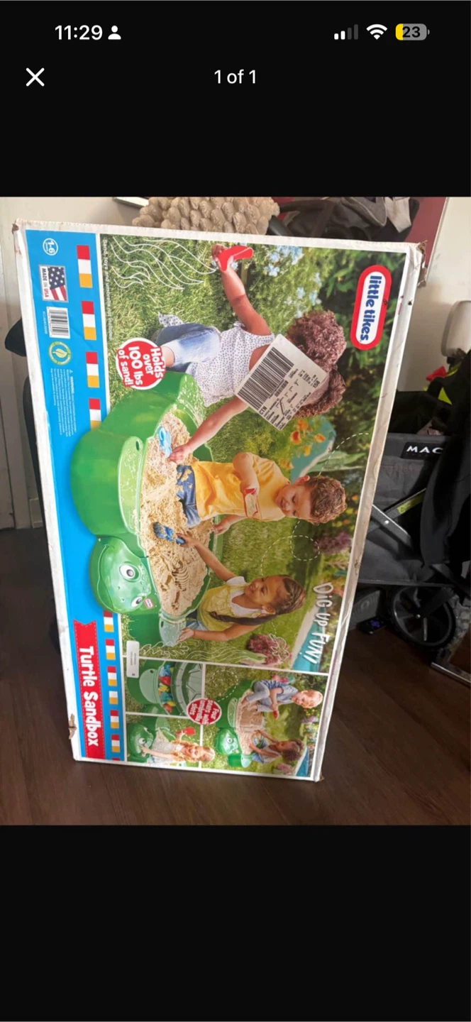 Little Tikes Turtle Sandbox