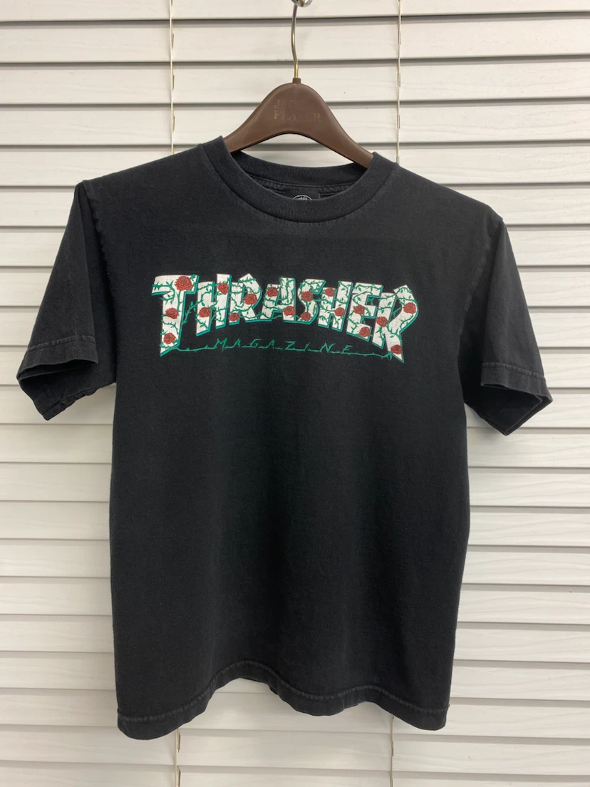 Thrasher Magazine Rose Graphic T-Shirt