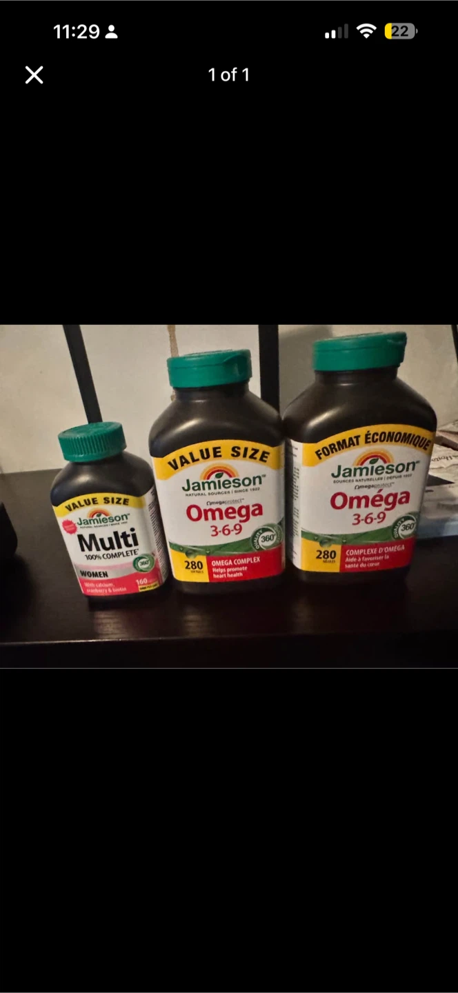 Jamieson Vitamin Supplement Bundle