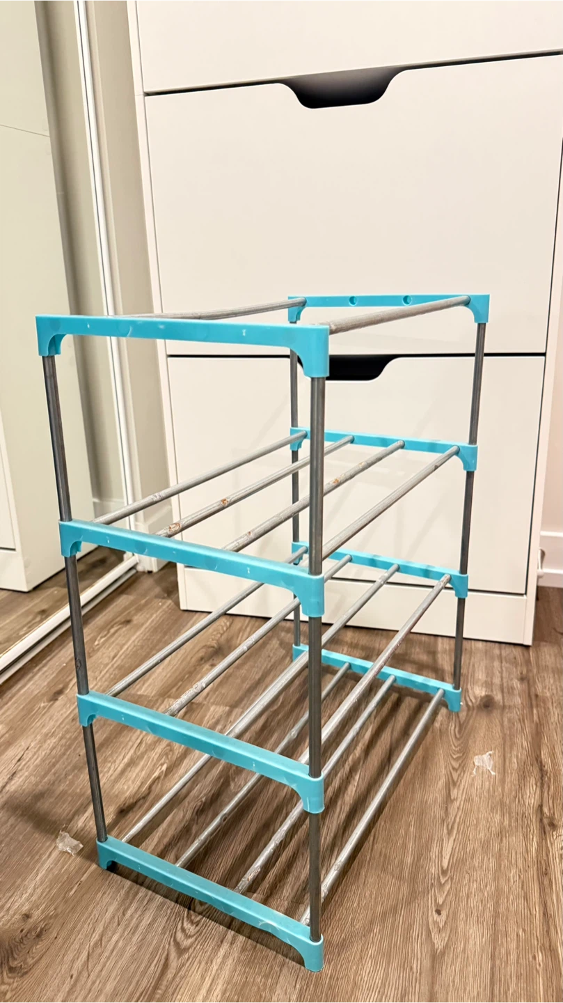 Two pcs Metal Shoe Racks - photo 2