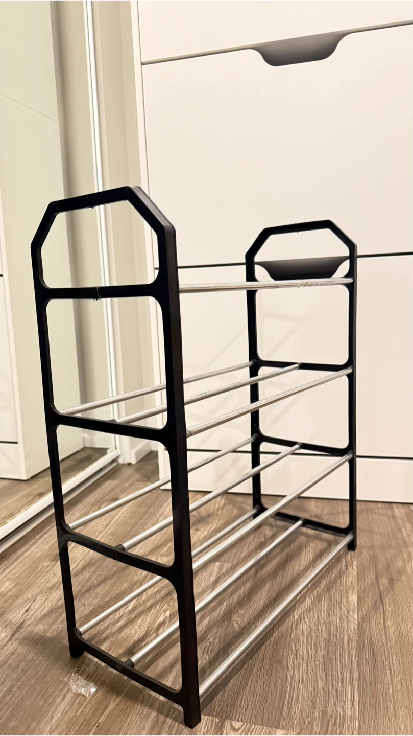 Two pcs Metal Shoe Racks - photo 3