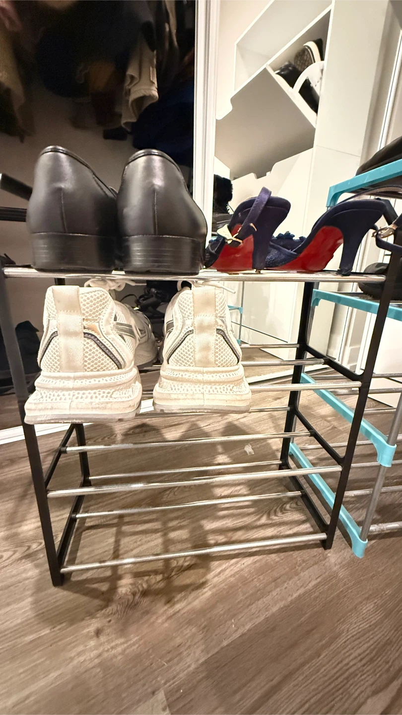 Two pcs Metal Shoe Racks - photo 5