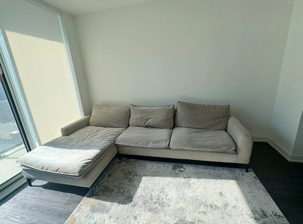 Living Room Bundle:   Sectional + 65” Sony TV + Rug - photo 3