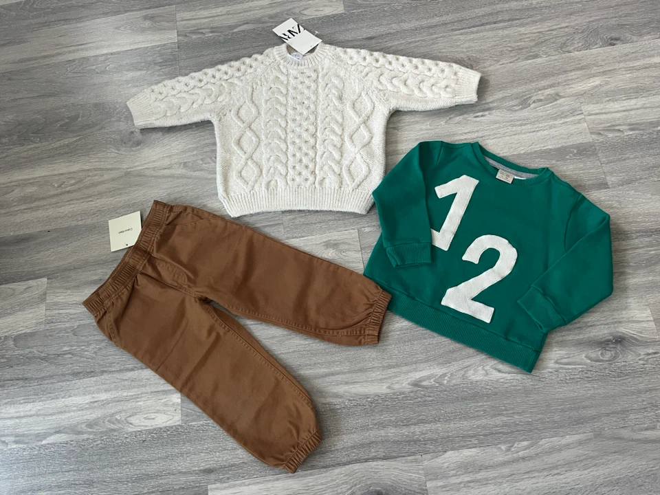 Zara and Calvin Klein Boys Clothing Set