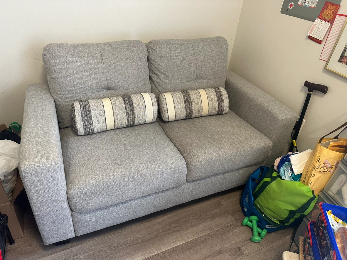 Structube Erin Loveseat - Grey
