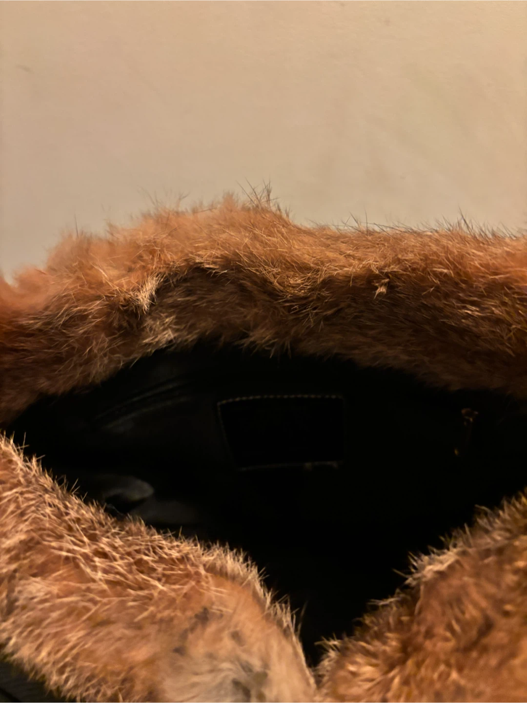 Inspired Coach Signature Hobo Bag with Fur Trim - photo 4