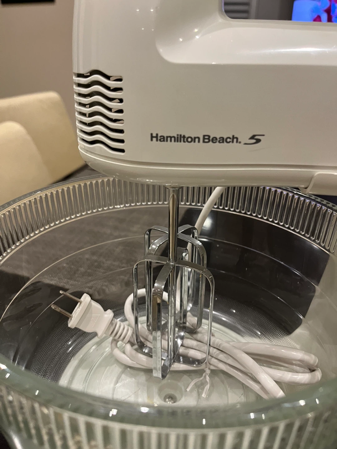 Hamilton Beach 5-Speed Stand Mixer with Glass Bowl - photo 2
