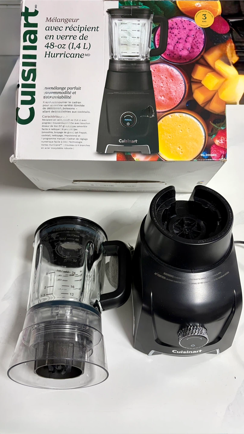 Cuisinart Hurricane 48oz Glass Jar Blender - photo 2