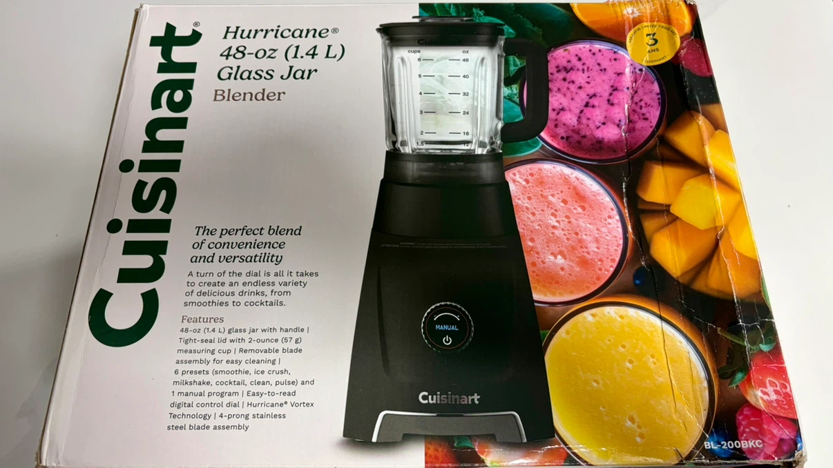 Cuisinart Hurricane 48oz Glass Jar Blender - photo 4