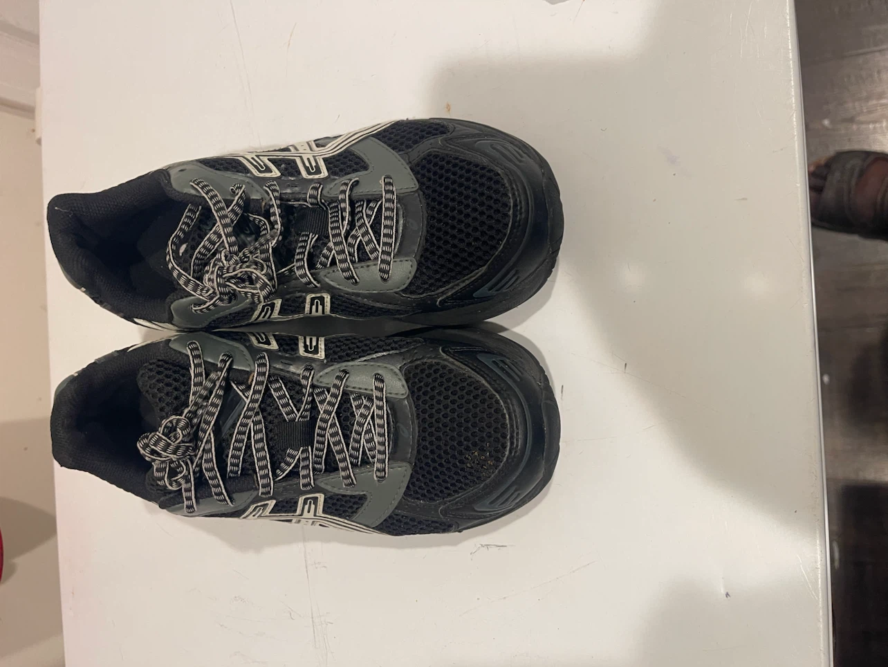 Asics Black and Grey Running Shoes - photo 3