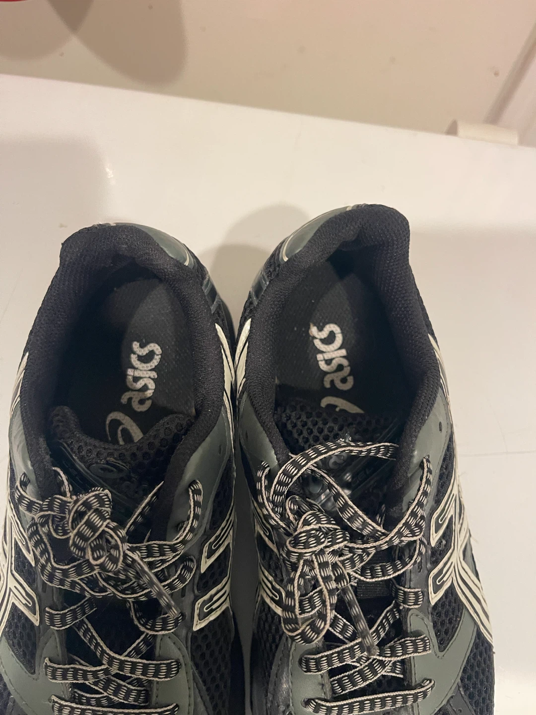 Asics Black and Grey Running Shoes - photo 5
