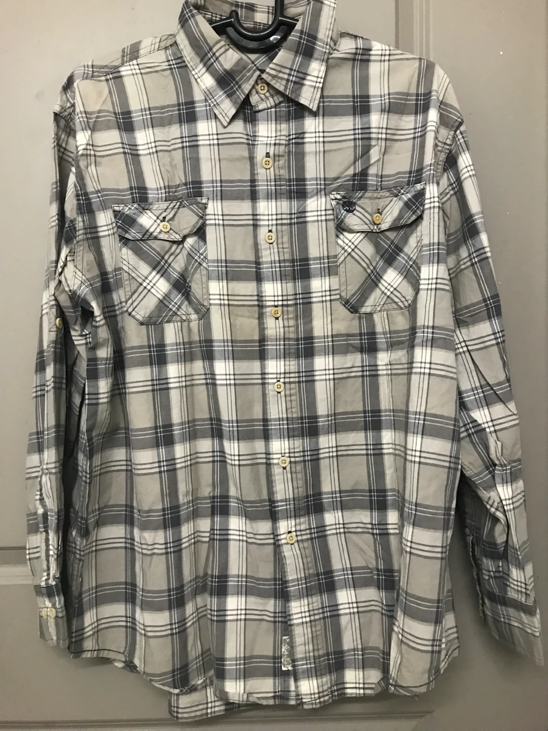 Timberland Long Sleeve Plaid Button Down Shirt - XL