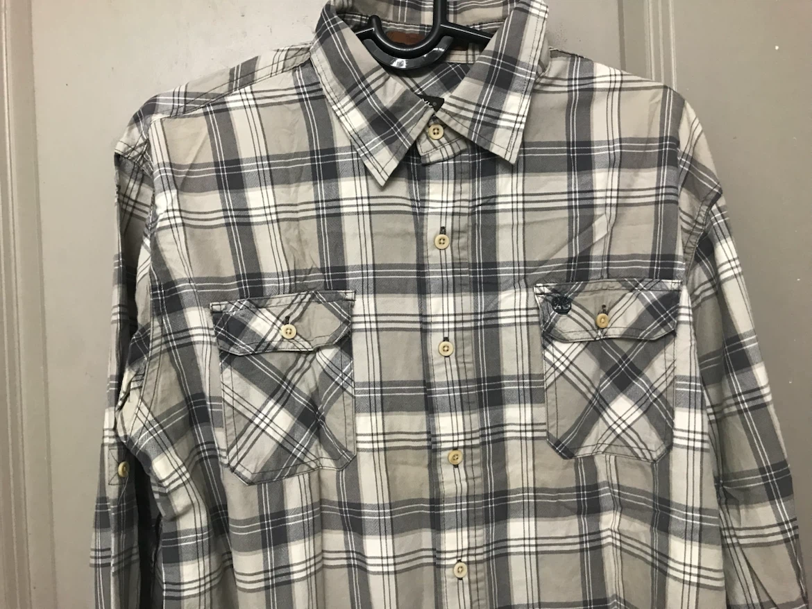 Timberland Long Sleeve Plaid Button Down Shirt - XL - photo 3