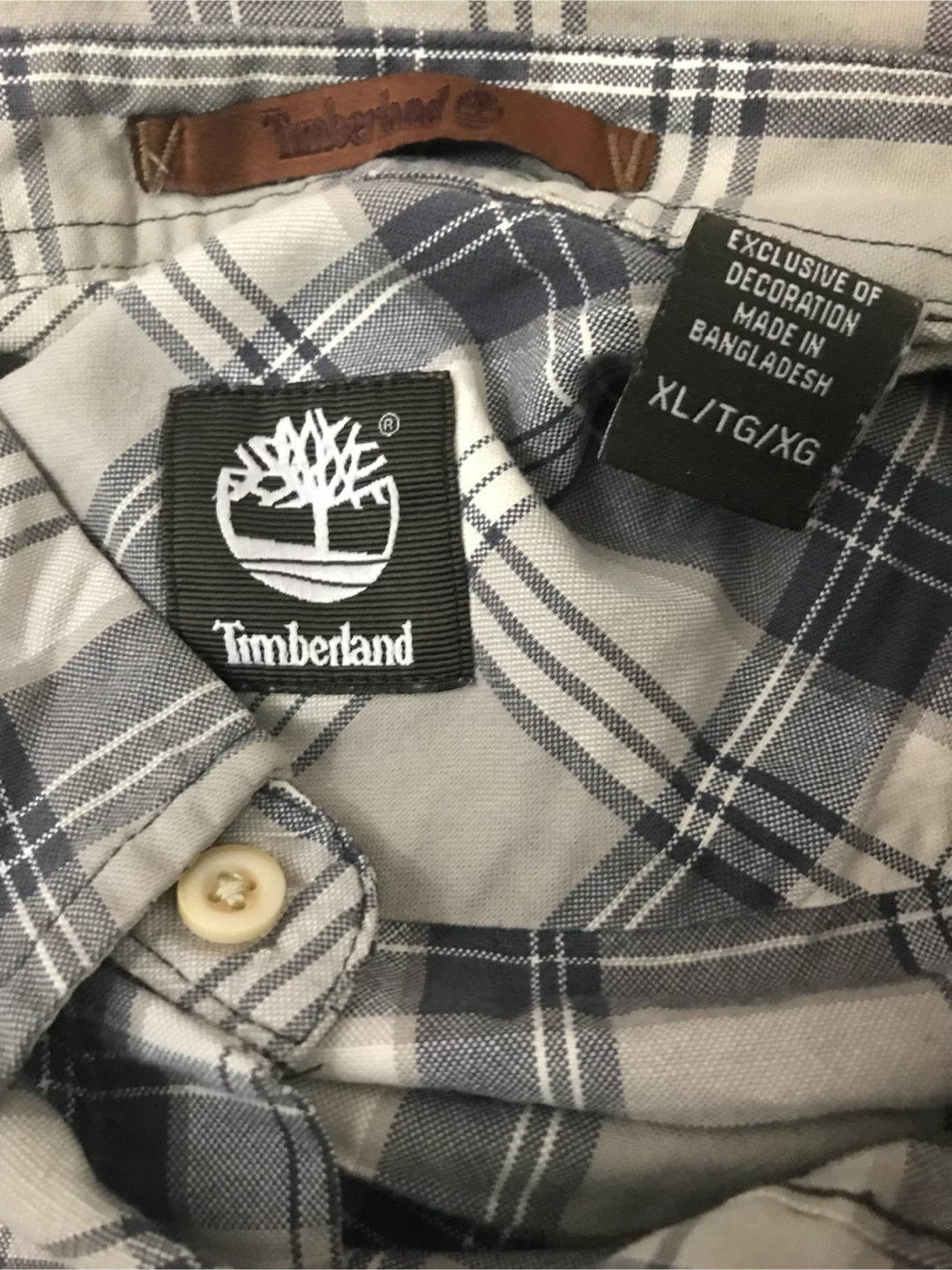 Timberland Long Sleeve Plaid Button Down Shirt - XL - photo 5