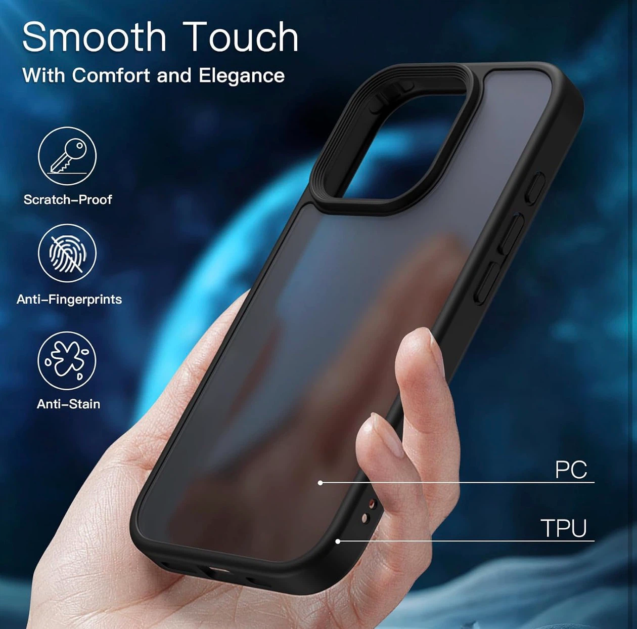 iPhone 16 Pro Max Protective Set (Cover/Screen/Lens)