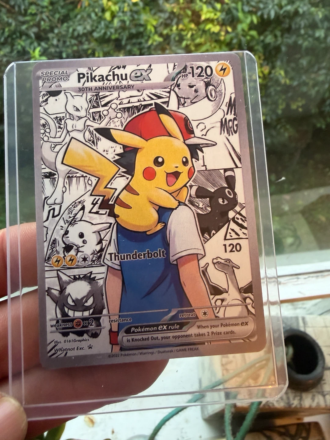 Pikachu ex 30th Anniversary  Promo Card