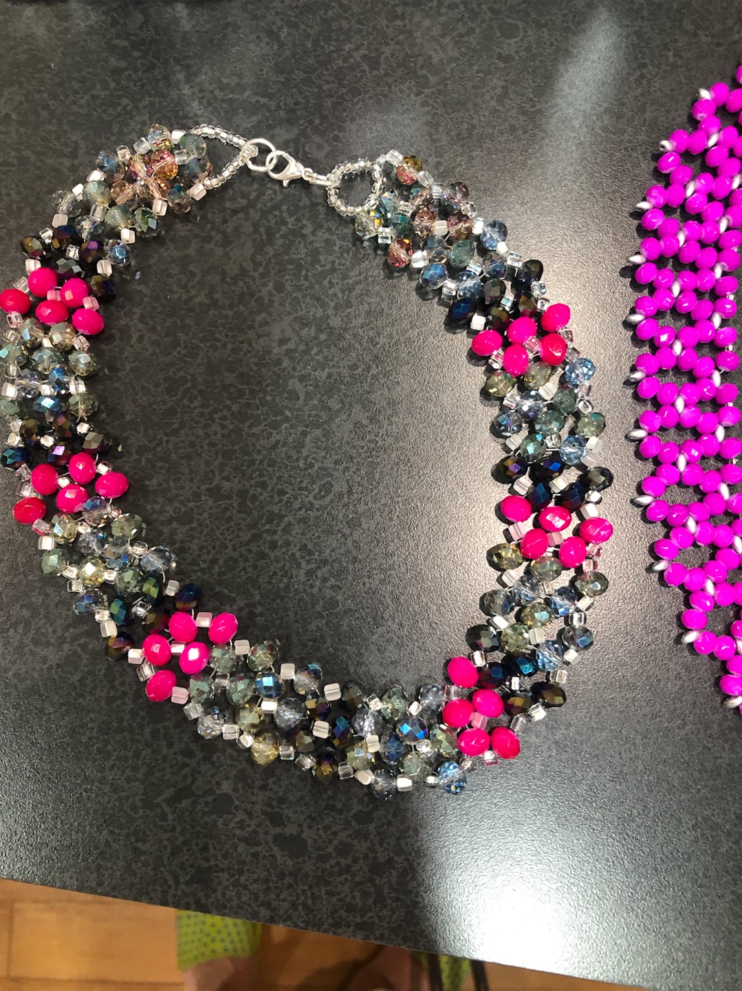 Set of 4 handcrafted beaded necklaces, $20 for each - photo 3