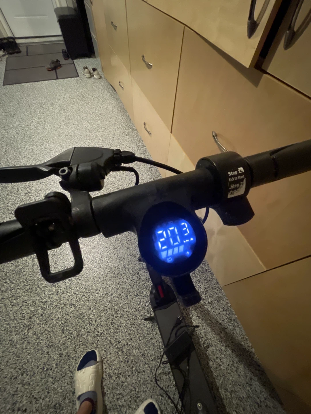 Armada E-Scooter (with aftermarket charger)