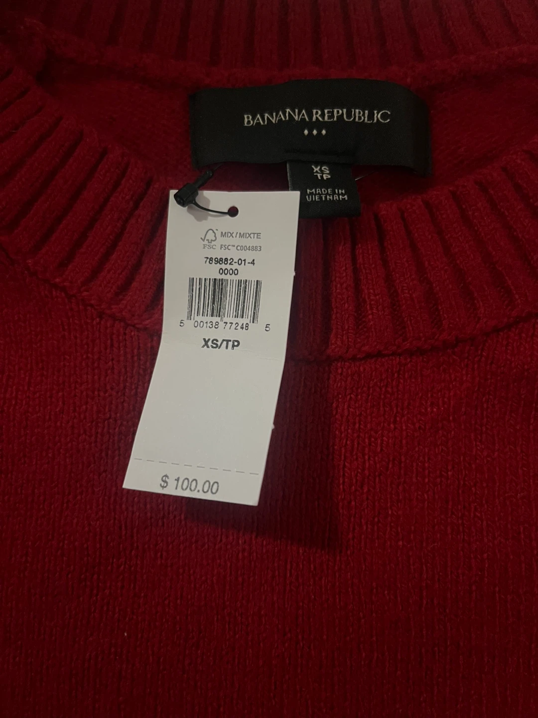 Banana Republic Red Sweater - photo 2