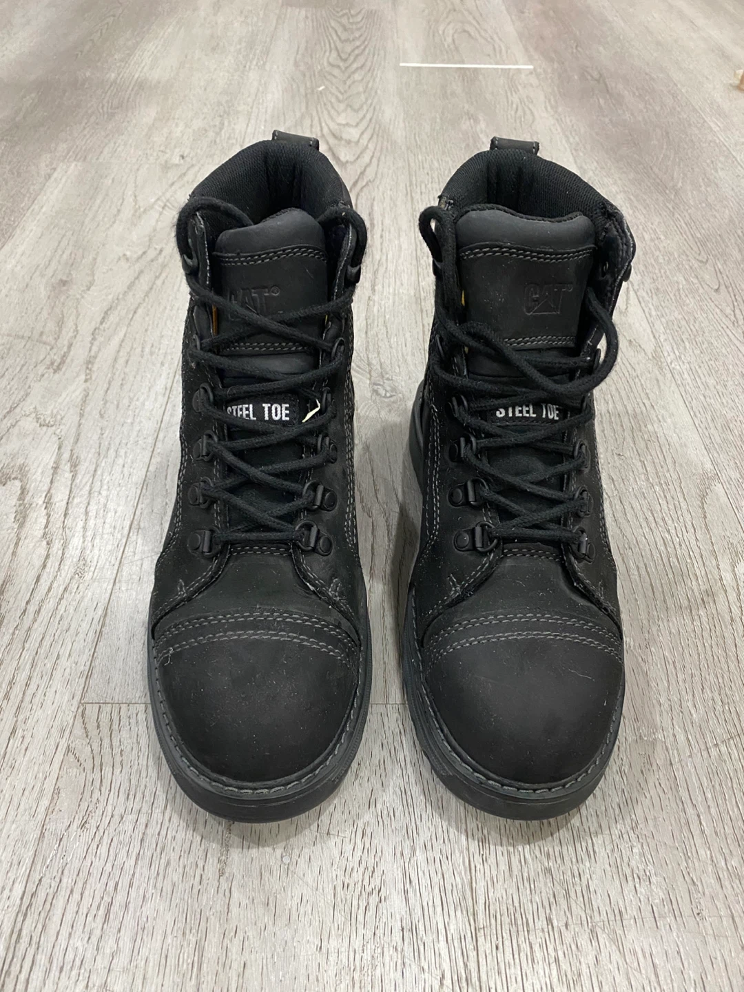 New Caterpillar Steel Toe Work Boots Sz 7.5