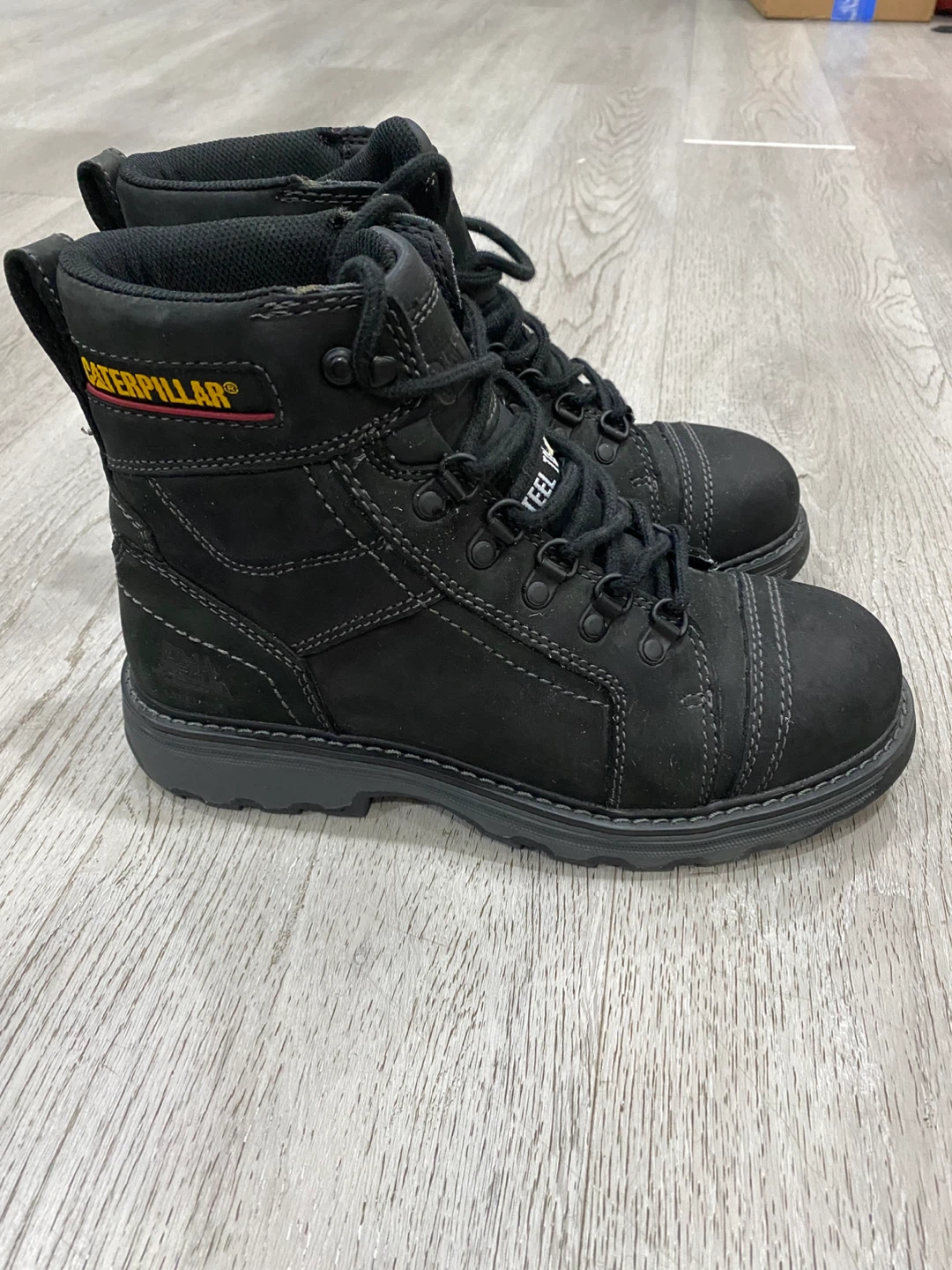 New Caterpillar Steel Toe Work Boots Sz 7.5 - photo 3