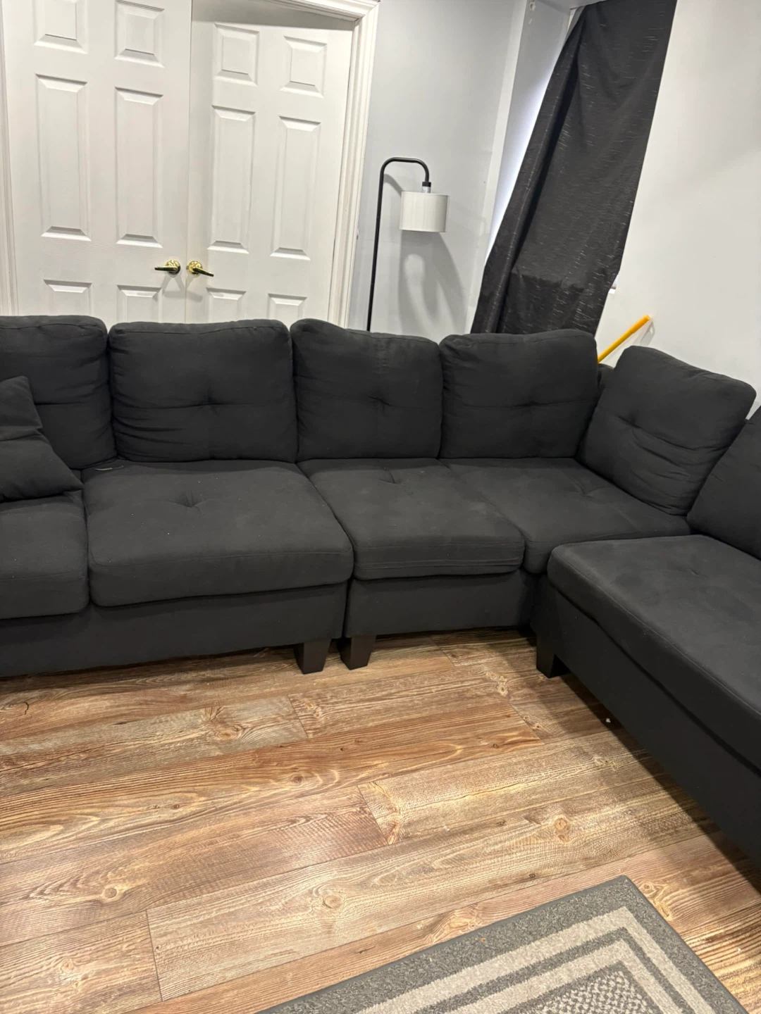 Black Sectional Sofa