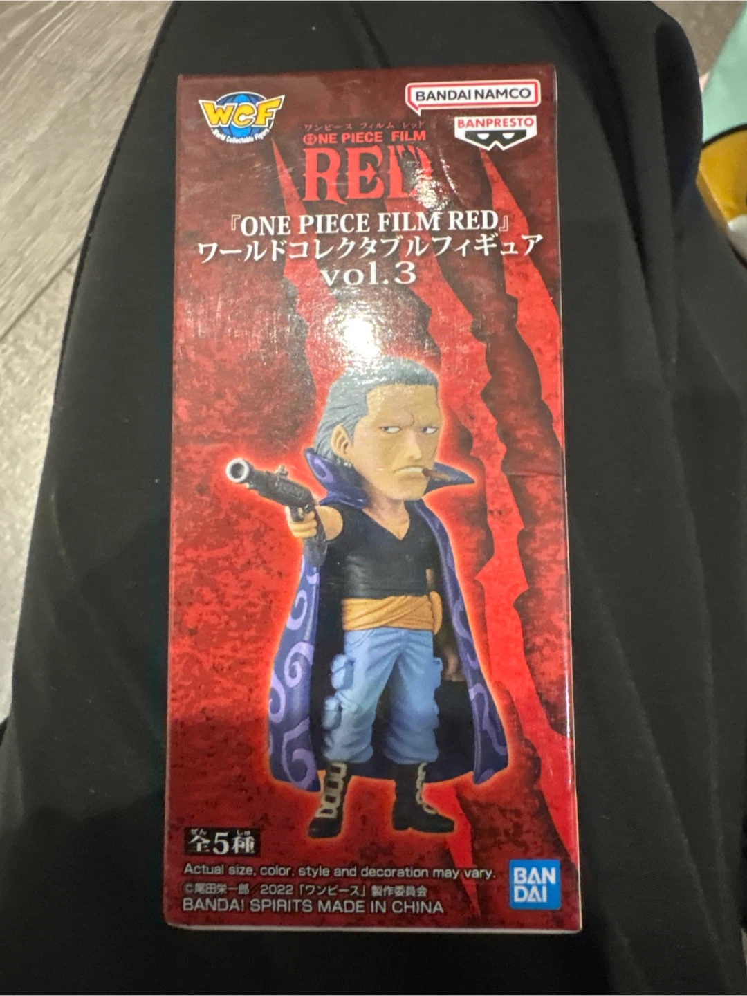 One Piece Film Red WCF Vol. 3 Benn Beckman Figure