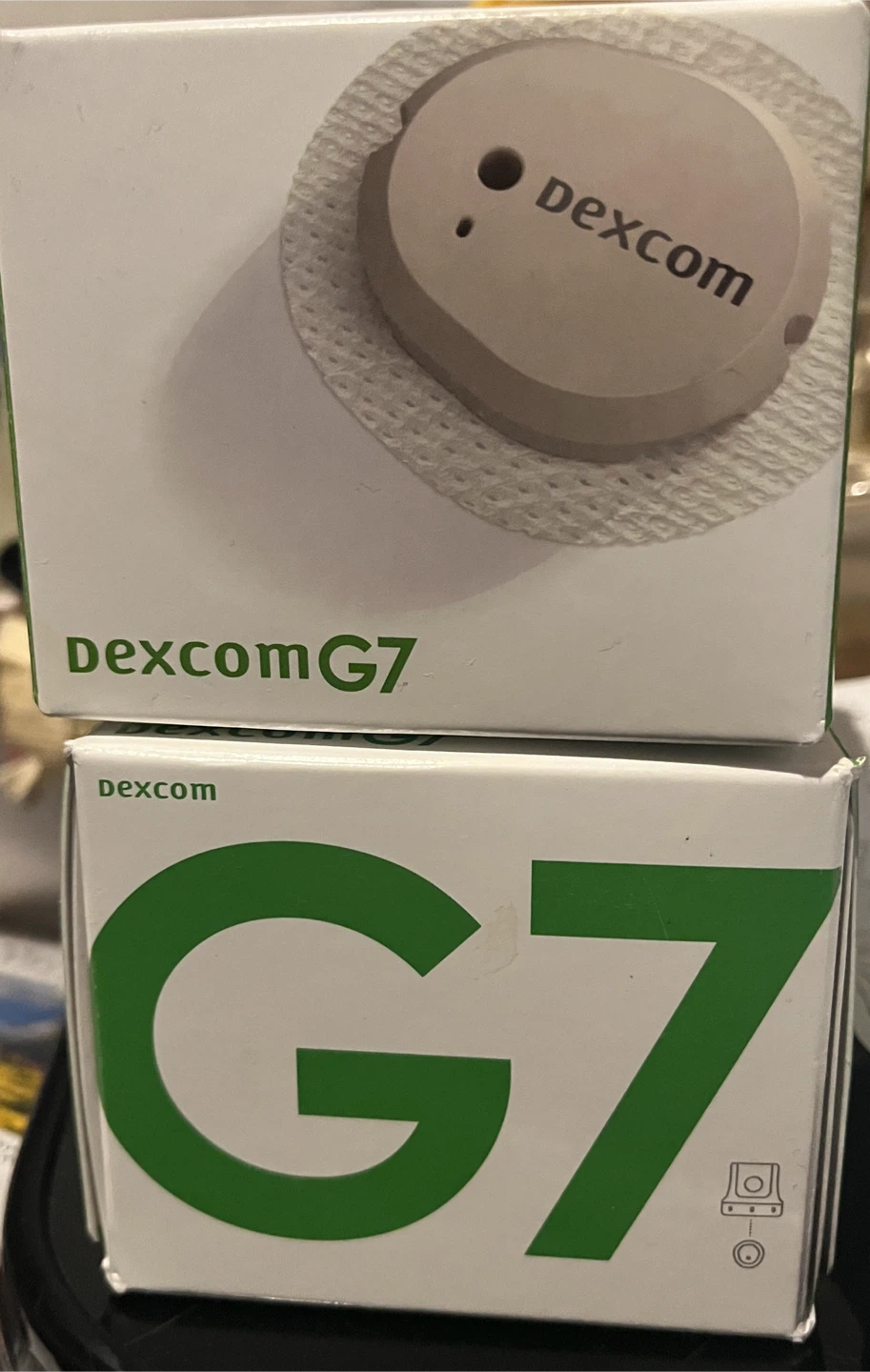 Two Dexcom G7 glucose monitor patches - photo 2