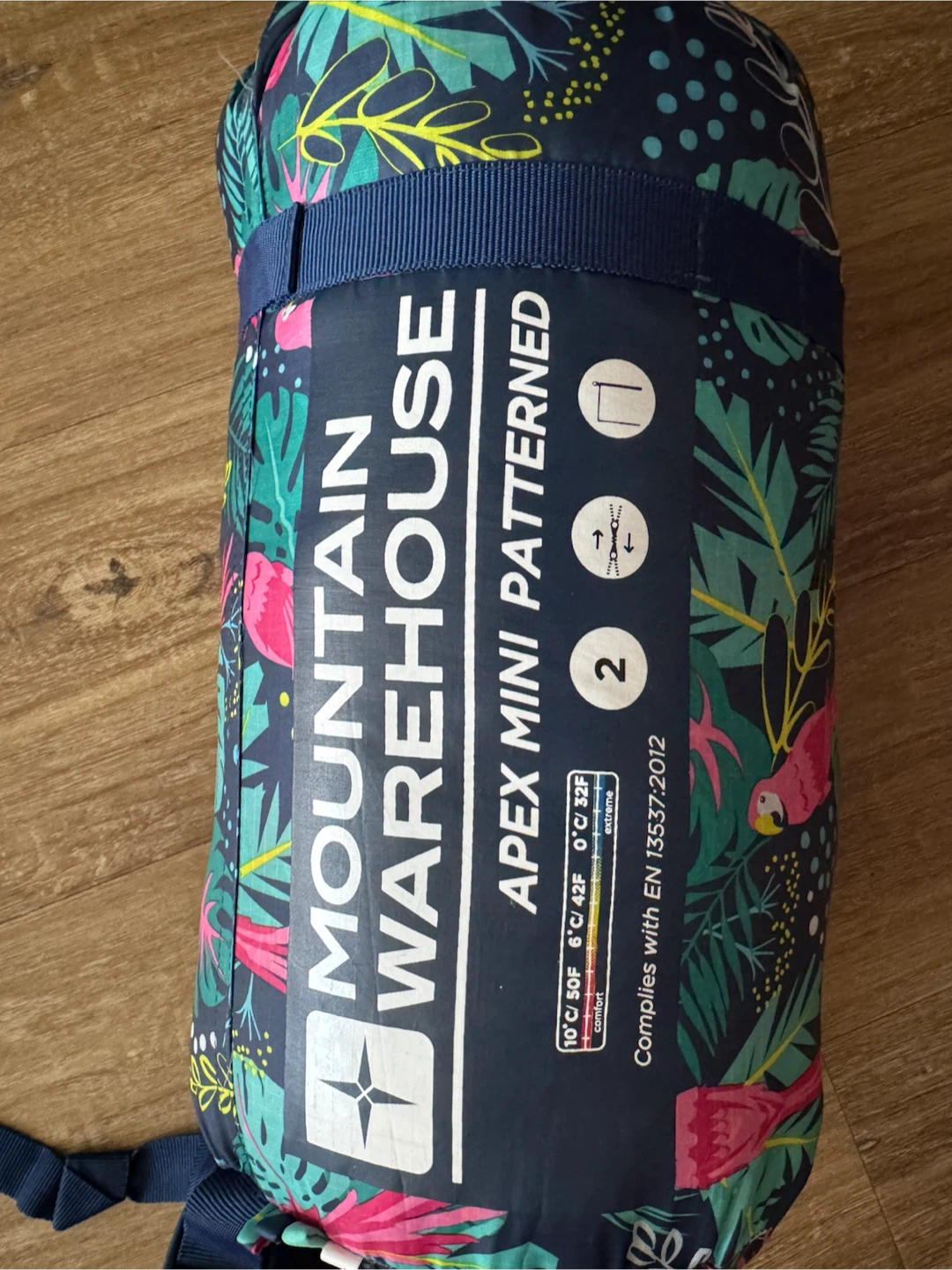 Mountain Warehouse Apex Mini Patterned Sleeping Bag