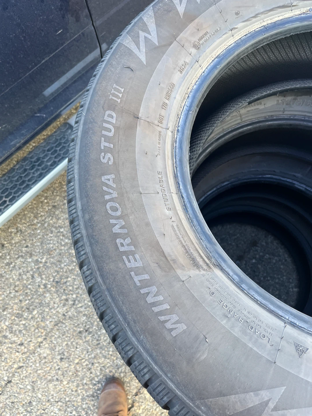 LT275/65R18 ZMAX WinterNova Stud III Tires - photo 3