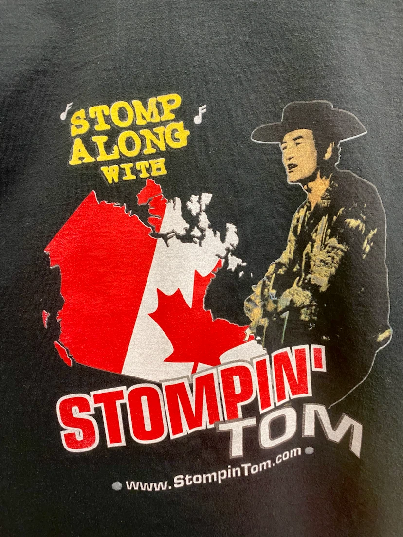 Vintage Stompin' Tom Connors Tour 2001 T-Shirt - photo 2