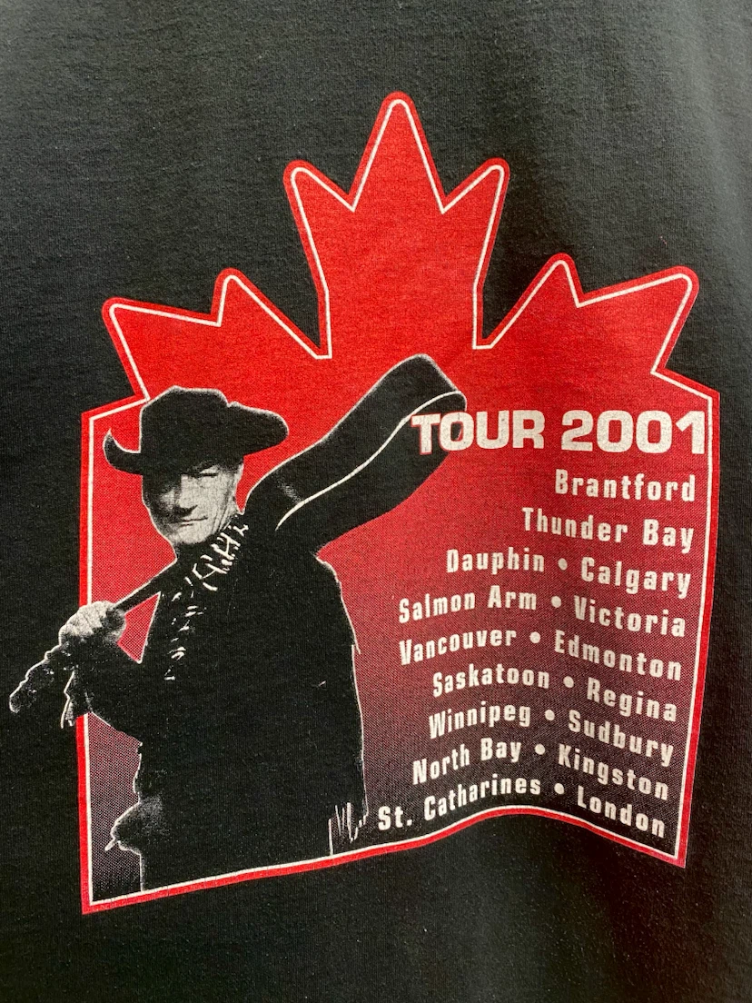 Vintage Stompin' Tom Connors Tour 2001 T-Shirt - photo 5