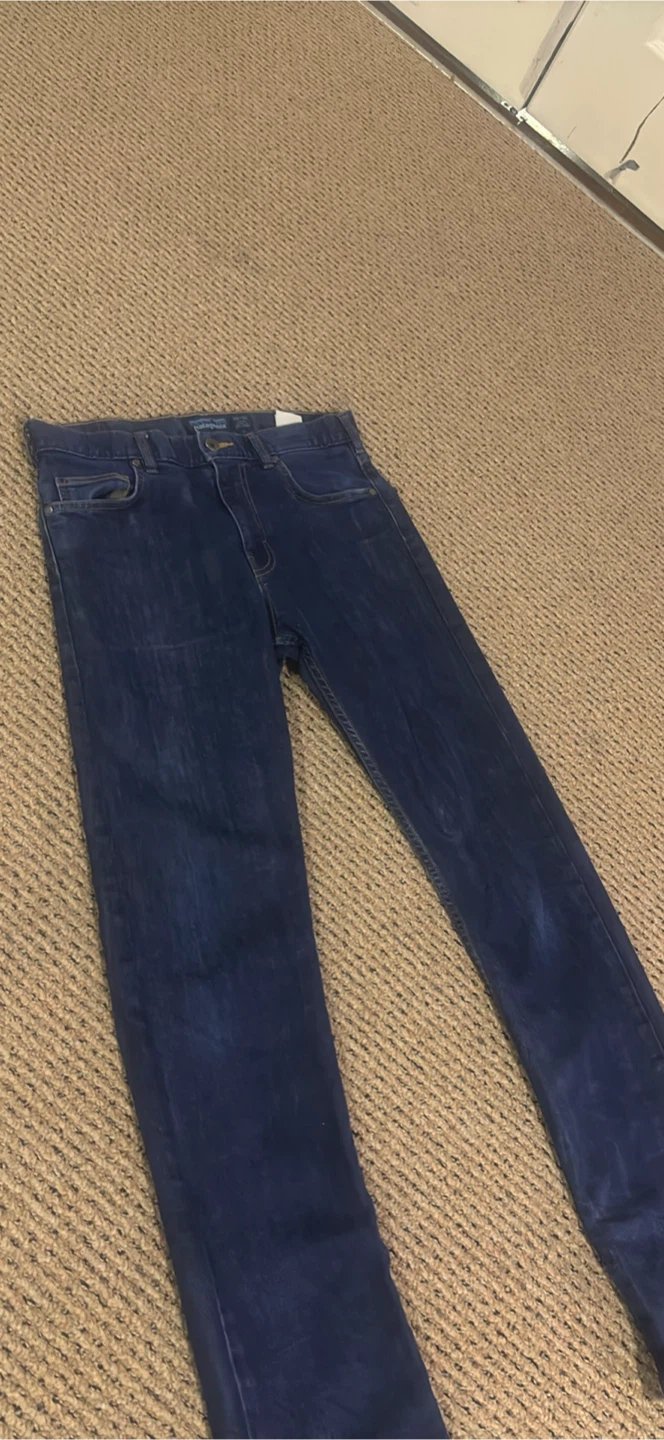 Patagonia waxed Denim Jeans