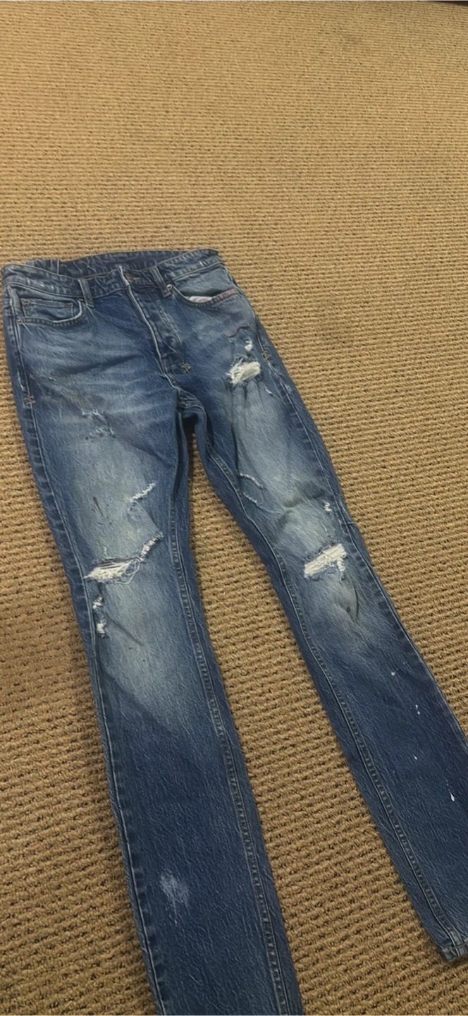 Ksubi Distressed Denim Jeans