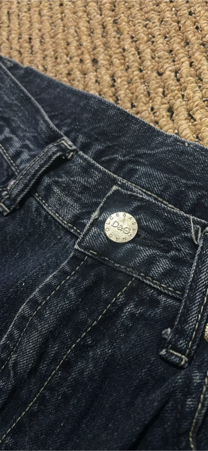 D&G Dolce & Gabbana Dark Wash Jeans - photo 2