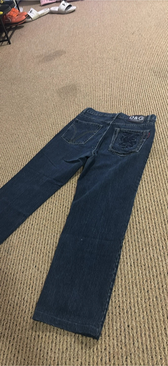 D&G Dolce & Gabbana Dark Wash Jeans - photo 4