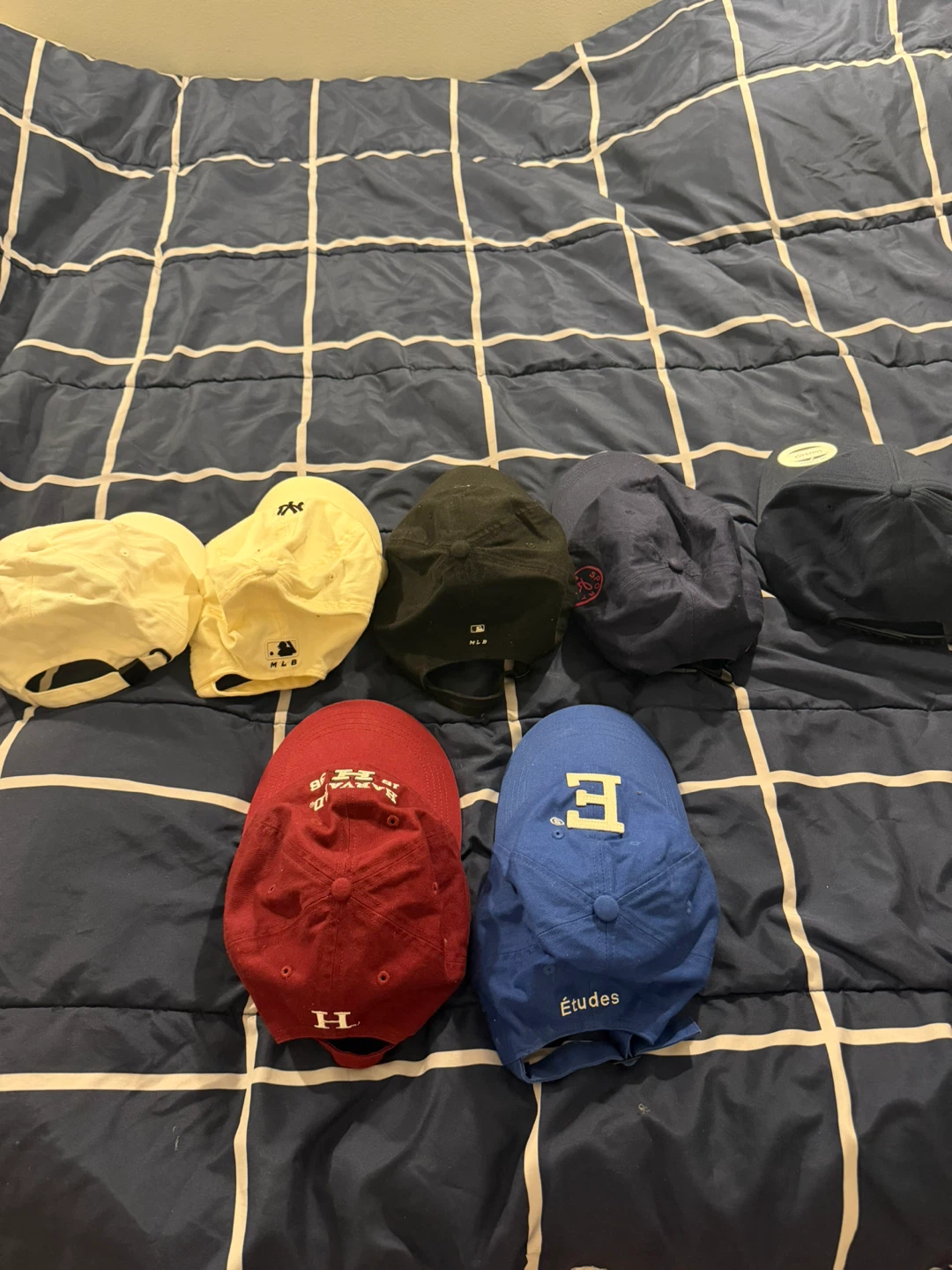 Collection of 7 Assorted Baseball Caps - photo 2