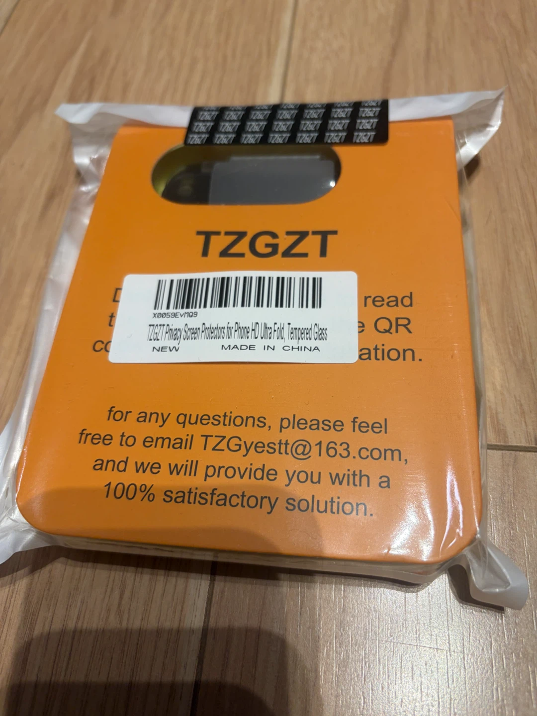 TZGZT Privacy Screen Protector for Phone HD Ultra Fold