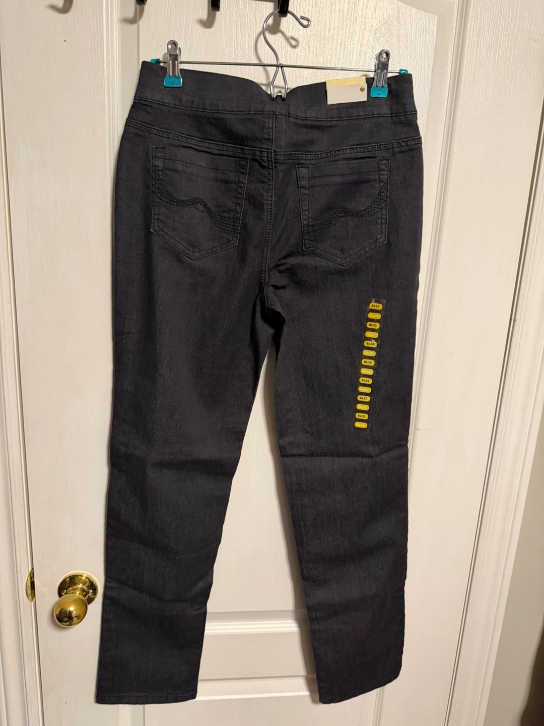 Santana Jeans Black, Size 8x30L - photo 4