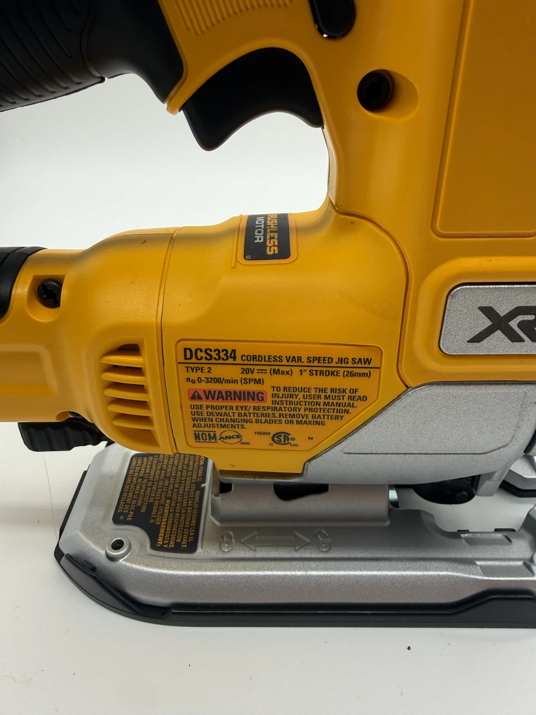 DEWALT 20V MAX XR Cordless Brushless Jigsaw Tool-Only DCS334 - photo 3