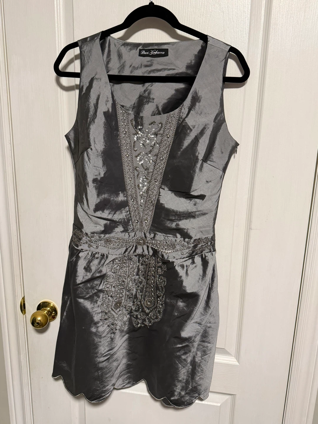 Dani Yohanna Grey Dress