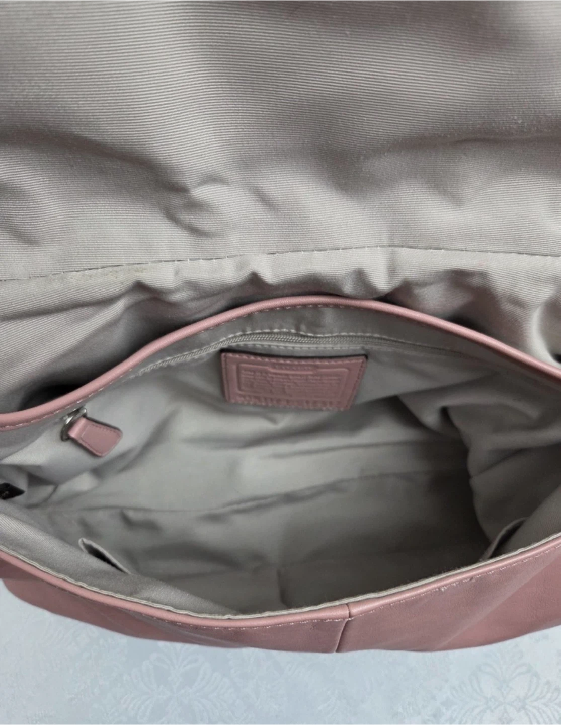 Pink Coach Leather Soho Handbag - photo 4