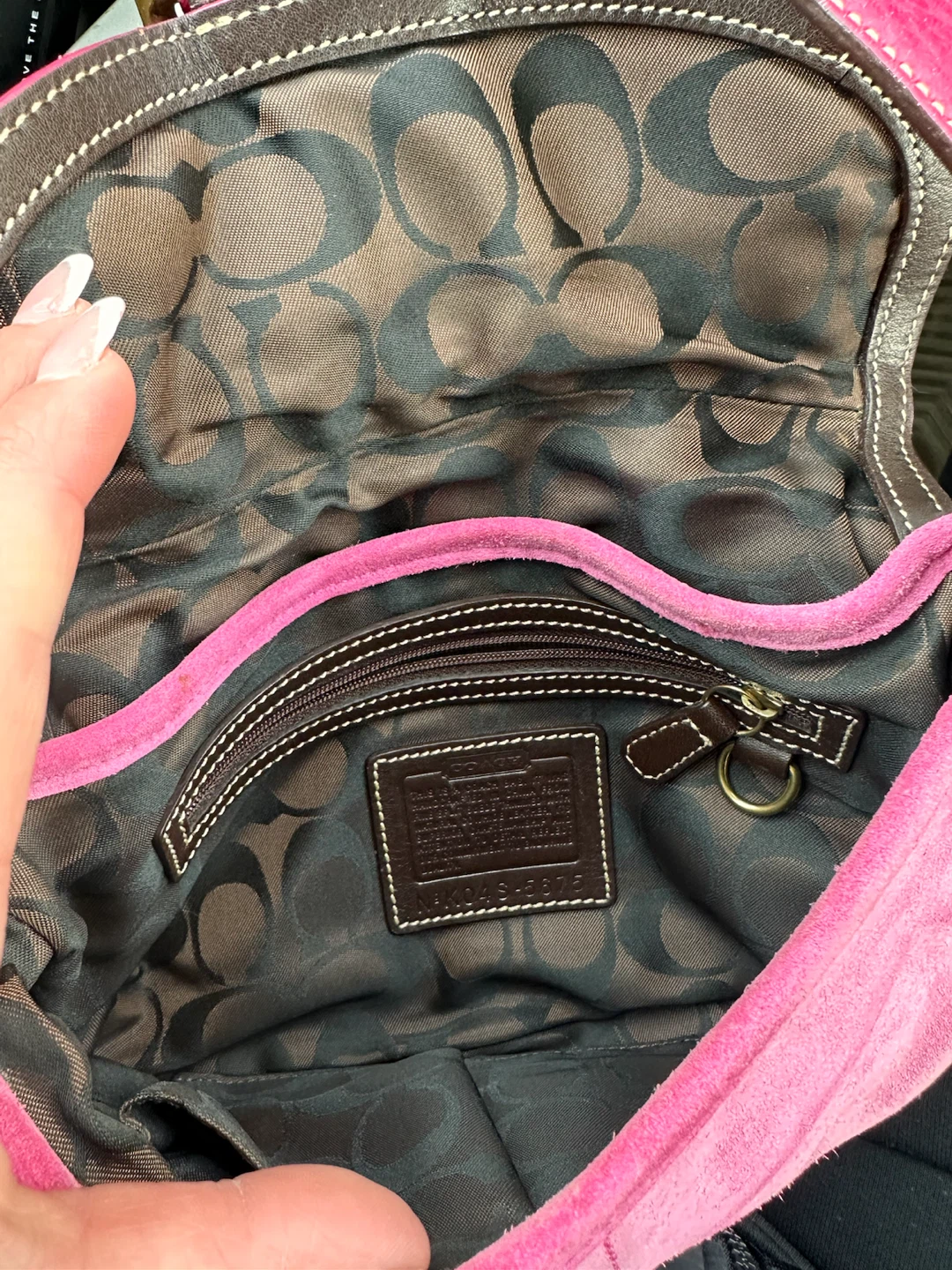 Vintage RARE 2007 coach pink mini soho - photo 4