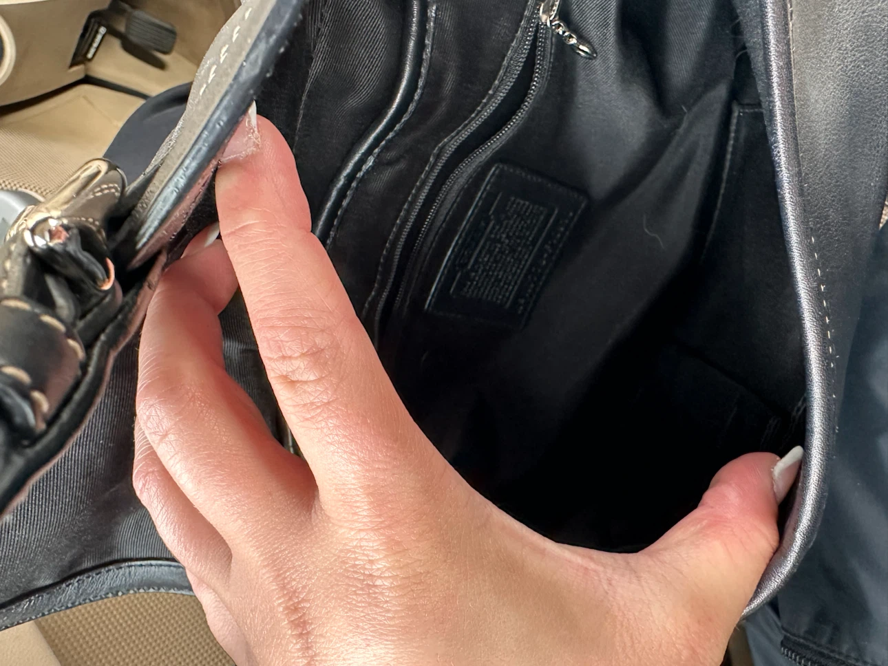 rare vintage coach black soho - photo 4