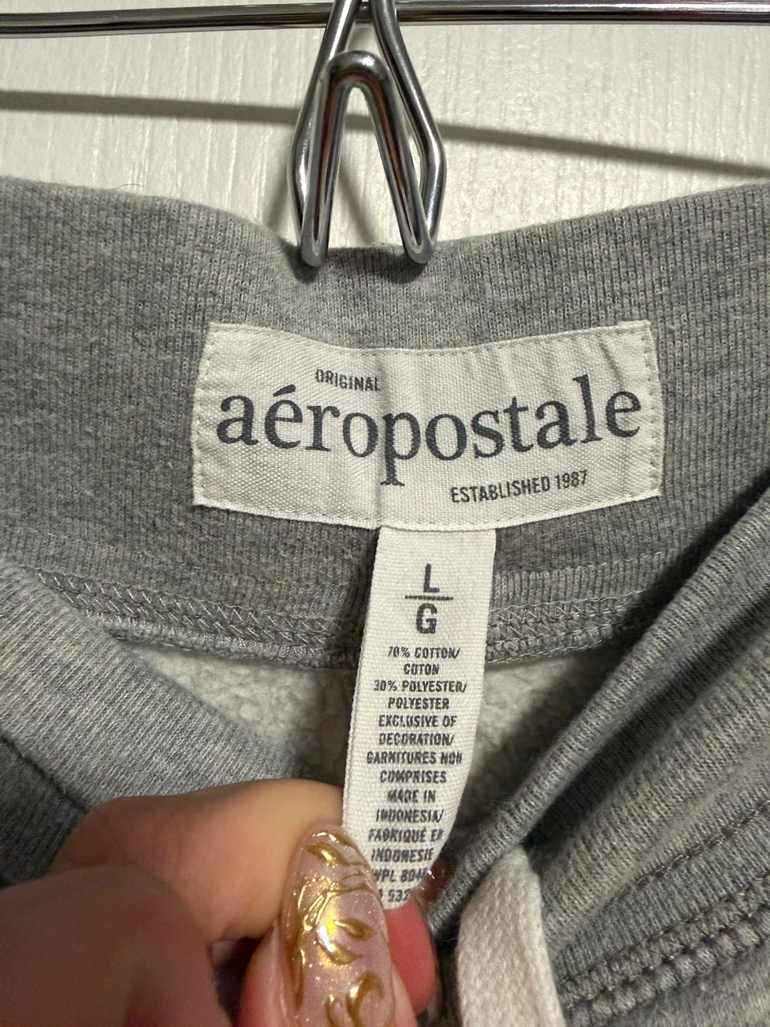 Y2K Aeropostale Grey Sweatpants - photo 2