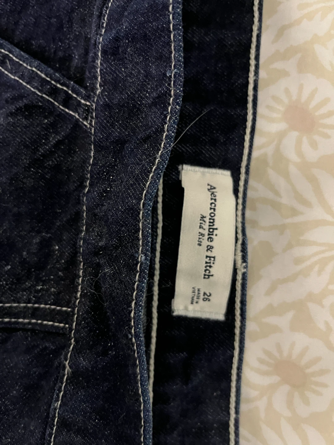 Abercrombie & Fitch Mid Rise Denim Skirt - photo 2