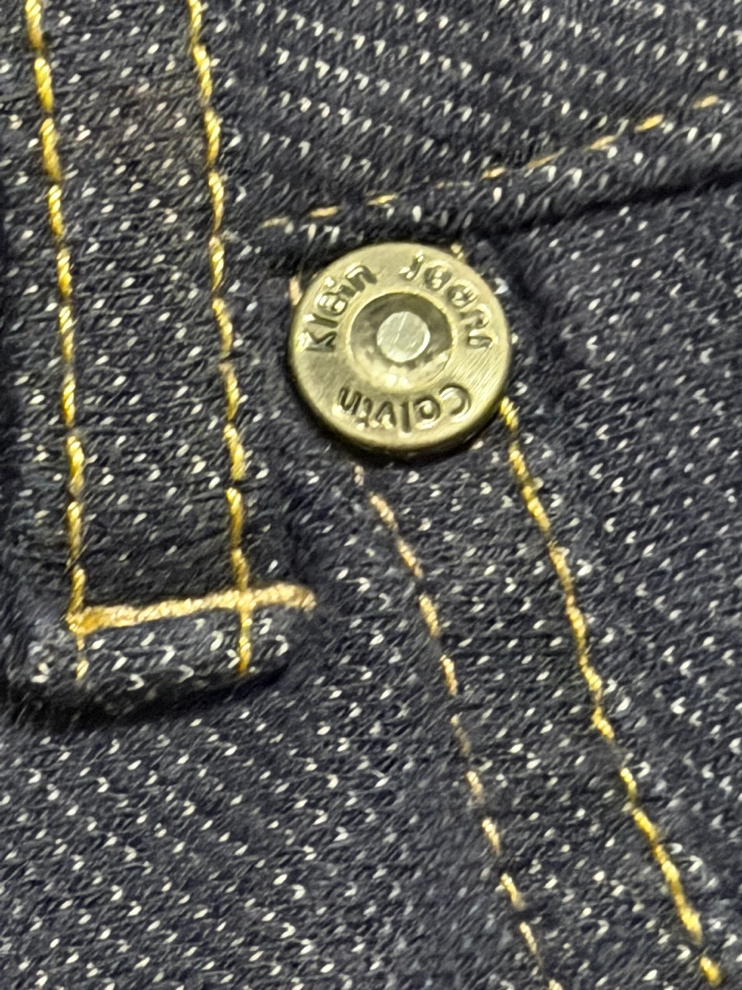 Calvin Klein Dark Wash Denim Jeans - photo 5