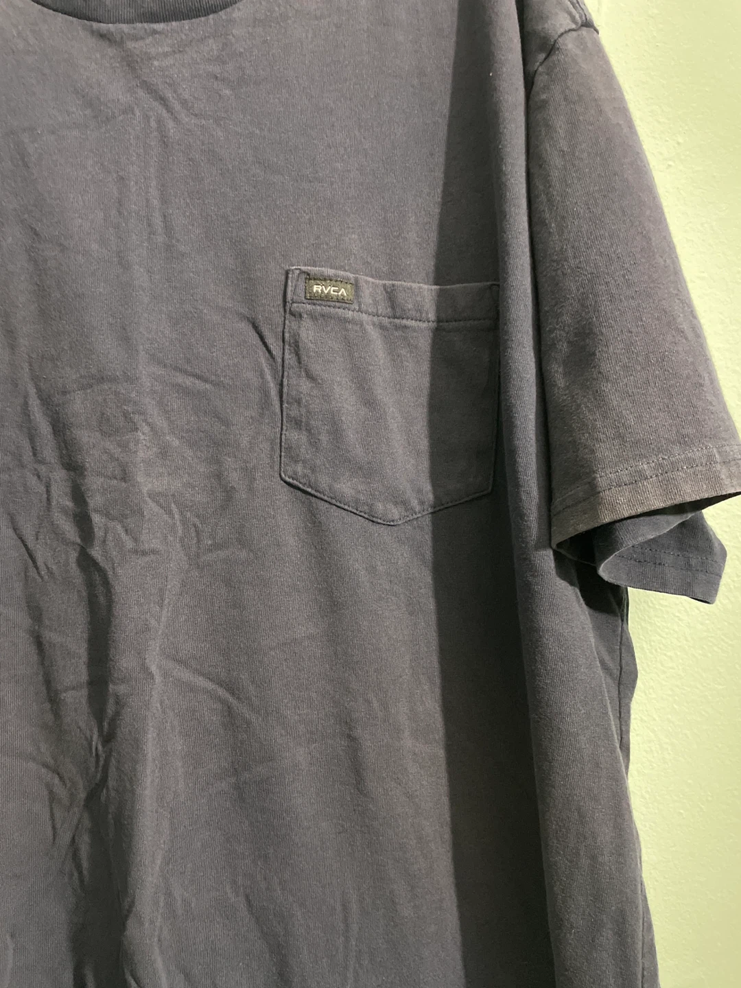 RVCA  navy blue Short Sleeve Pocket T-Shirt - photo 4