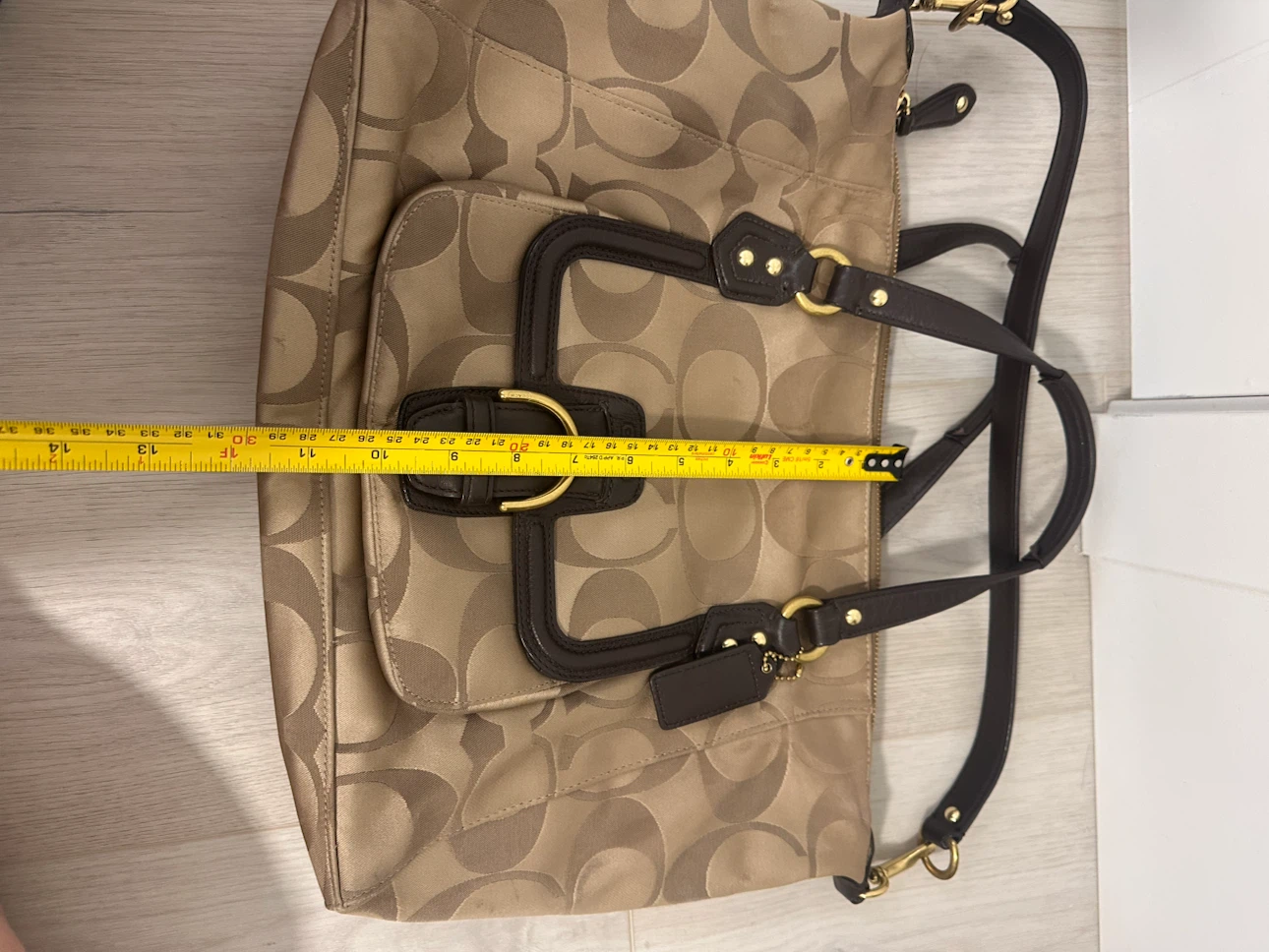 Coach Signature Canvas Tote Bag - photo 3